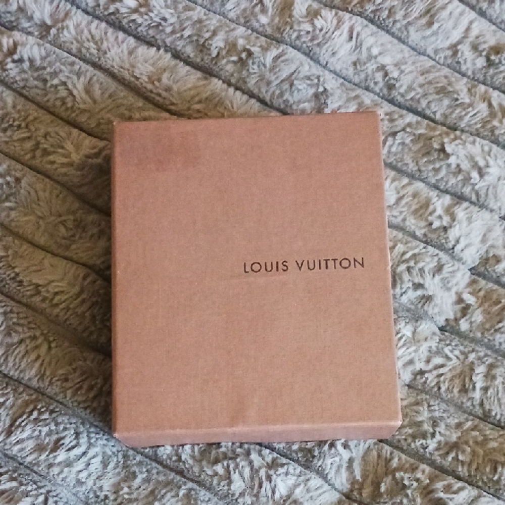Louis Vuitton Beige Box with Logo